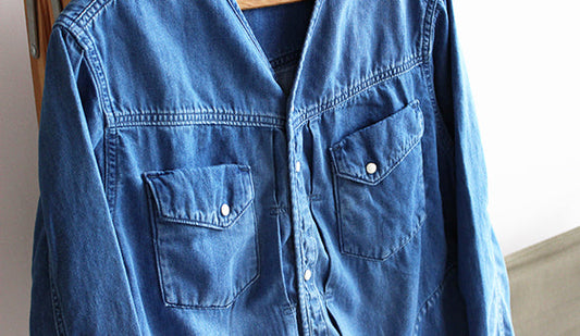 【FUNSET OF ART / ファンセット オブ アート】Denim Western Jacket.動きも良くラスト1点に。