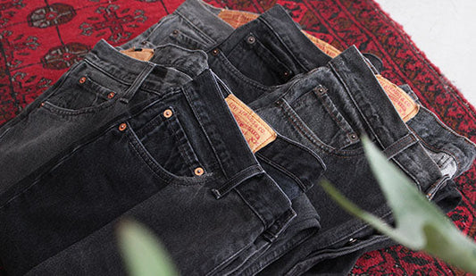 待望の 【HEXICO / ヘキシコ】Deformer Ex. Denim U.S.501 “Black” も再入荷しております。