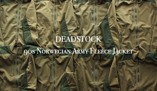 【DEADSTOCK】90s Norwegian Army Fleece Jacket.秀逸なデザインを誇るミリタリーフリースが入荷です。