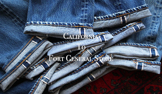 【California To Fort General Store】いよいよ買い付けアイテムの販売を開始いたします。