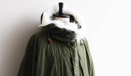 【DEADSTOCK】80s M-65 Fishtail Praka.久々にフード付きで入荷致しました。是非。