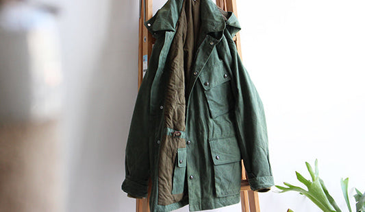 【USED】Wallace & Barnes Oild Filed Jacket.アメリカ東海岸を代表するブランド「J.Crew」が展開するヴィンテージライン。