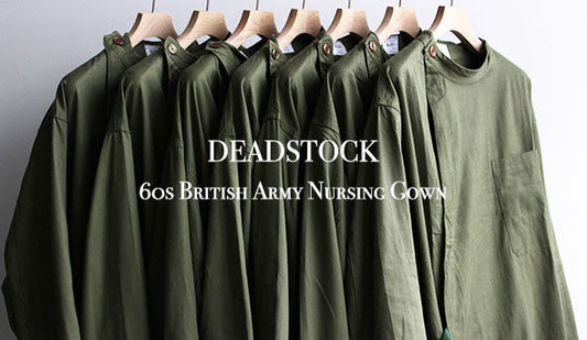 【DEADSTOCK】60s British Army Nursing Gown .とても希少なイギリス軍のナースガウン。