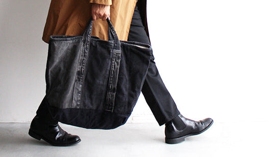 【HEXICO / ヘキシコ】Deformer Tote Bag EX 501 ”Black”一つだけ再入荷いたしました。