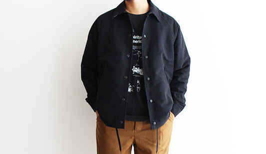 A VONTADE / ア ボンタージ】Elaborate Coaches Jacket.上品で大人なコーチジャケット。