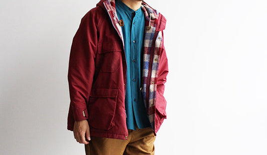 【VINTAGE】80s LL Bean Mountain Parka.今の時期に丁度良いヴィンテージも掲載いたしました。