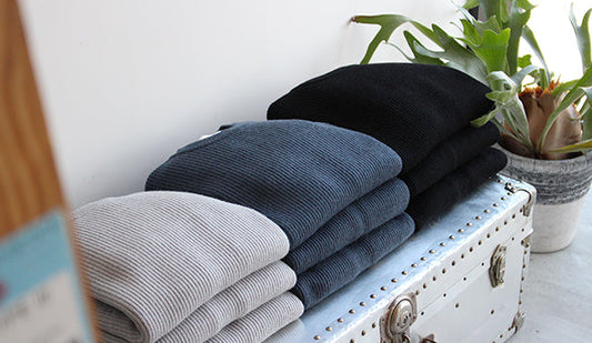 【STILL BY HAND / スティル バイ ハンド】Wool Alpaca Crew Neck Sweater.上質なアルパカを使ったニット。