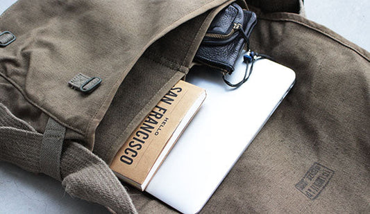【DEADSTOCK】50s French Army Linen Canvas Bag.即完売のこちらも再入荷です。