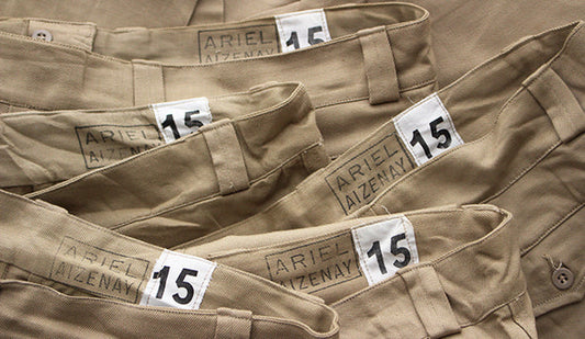 【DEADSTOCK】50-60s French Army Chino Trousers "Size 15"お声の多いフレンチチノの希少サイズが入荷です。