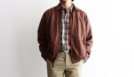 【VINTAGE】90s Polo Ralph Lauren Lamb leather Jacket.ラルフローレンの名作レザージャケット。