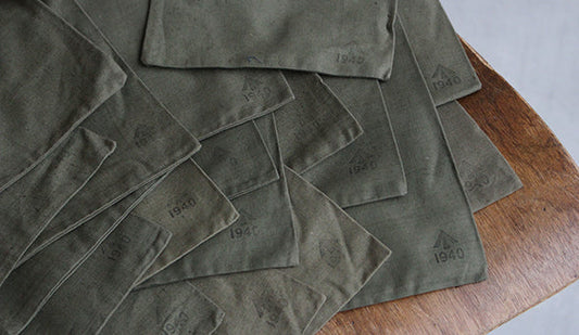 【DEADSTOCK】40s British Army Patient Effects Bag,何かと使えるシンプルなバック。