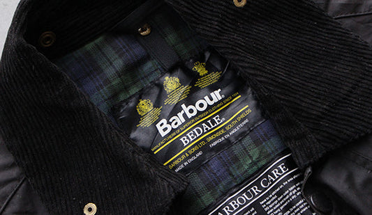 【VINTAGE】90-00s Old Barbour Resize ”Reproof Black"少量ですがまさかの再入荷です。