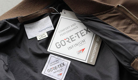 【nanamica】GORE-TEX INFINIUM WINDSTOPPER Jacket.ミリタリーと高機能素材の融合。