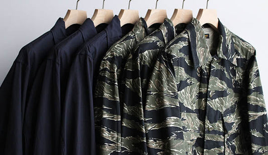 【A VONTADE】Combat Tropical Short Jacket.生地やディテールにこだわった1枚。
