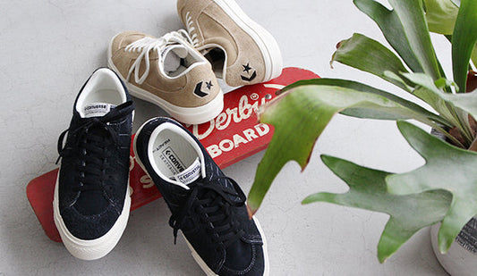 【CONVERSE SKATEBOARDING / コンバース スケートボーディング】 + SERIES ” SKATESTAR SK OX ”春に向けてスニーカーが揃い始めました。