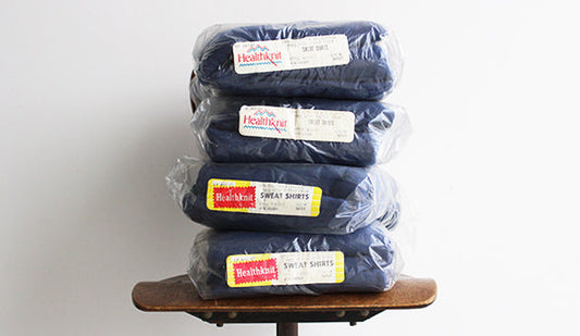 【DEADSTOCK】80s Health Knit Crew neck Sweat.アメリカ買い付けで、とても嬉しかった1枚。