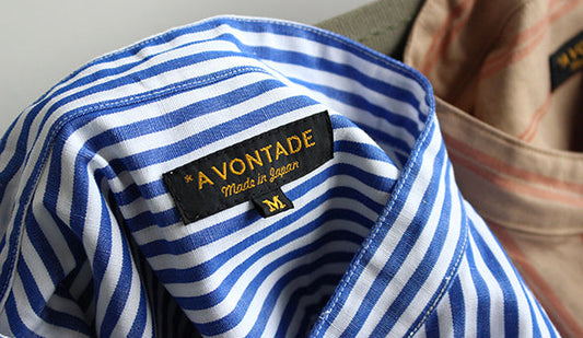 【A VONTADE / ア ボンタージ】Banded Collar Shirts.名品シャツもカラーバリエーション豊富に入荷です。