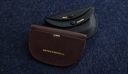 【Kaptain Sunshine / キャプテン サンシャイン】×RORTER Round Wallet.手に馴染むコンパクトウォレット。