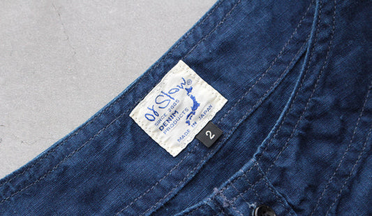 【orslow / オアスロウ】Indigo Pullover Shirts.定番となりつつあるこちらも入荷です。