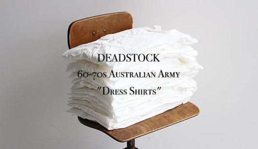 【DEADSTOCK】60-70s Australian Army Dress Shirts.お問い合わせの多いこちらが再入荷です。