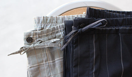 春夏に向けて【STILL BY HAND】のサマースラックスも入荷いたしました。