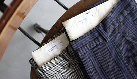 【STILL BY HAND】からも夏に向けてのアイテムが続々と入荷です。