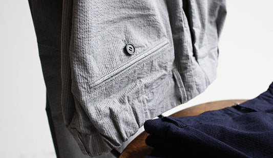 【STILL BY HAND / スティル バイ ハンド】Stretch Tapered Slacksもオンラインに掲載いたしました。