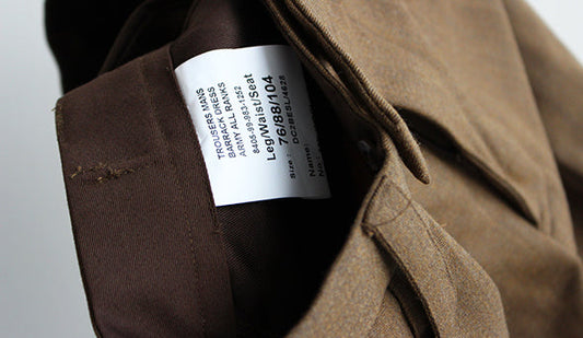 【DEADSTOCK】90-00s British Army All Ranks Barrack Dress Trousers ”By Fort Custom"をリリースいたします。