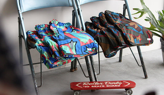【Short Pants Every Day】Board Shorts "Hand Dye Batik By YUKA UEDA"今シーズン最注目の1本。