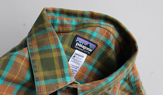 【USED】Patagonia Organic Cotton L/S Shirts.着心地の良いオーガニックコットンシャツ。