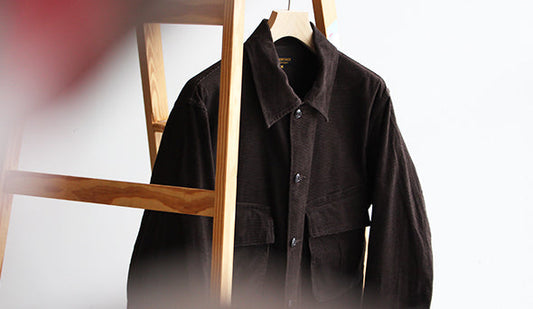 【A VONTADE / ア ボンタージ】Combat Tropical Short Jacket "Dobby Caramel Corduroy"が入荷です。