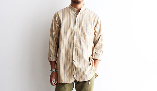 【A VONTADE / ア ボンタージ】Banded Collar Shirts.名作シャツが秋冬に向けて入荷いたしました。