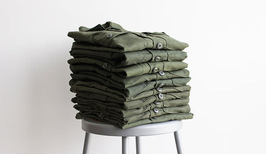 【DEADSTOCK】70s US Army Utility Shirts “All Cotton”本当に見つかりにくくなった名作が入荷いたしました。