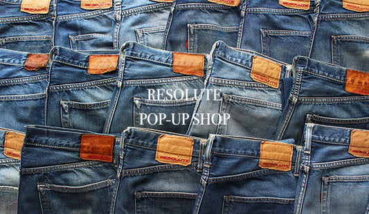 約4年ぶりに待望の【RESOLUTE POP-UP SHOP】の開催が決定いたしました。新たな試みもございます。
