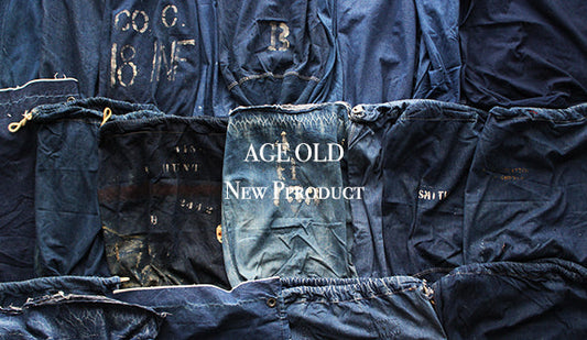 2020年9月12日（土）11時より『AGE OLD』の新たなアイテムをリリースいたします。