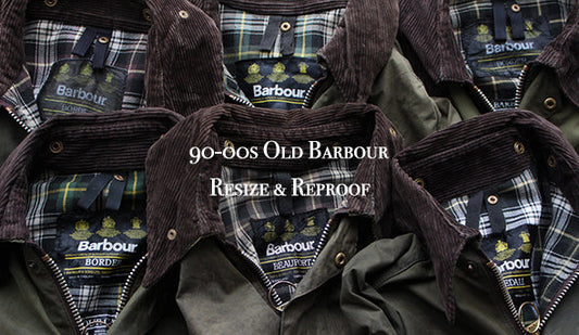 【VINTAGE】90-00s Old Barbour Resize ”Reproof”お問い合わせの多かったこちらをオンラインショップに掲載です。