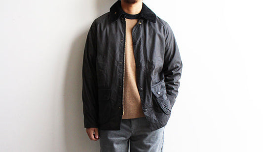 お声の多かった【VINTAGE】90-00s Old Barbour Resize ”Reproof Black" を掲載致しました。