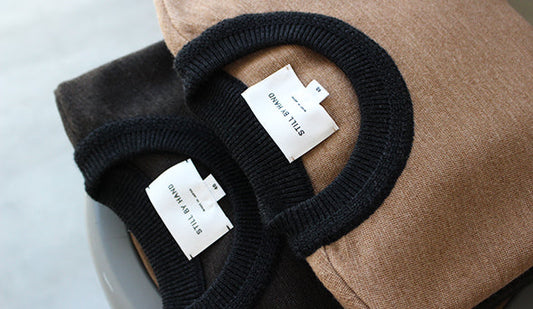 【STILL BY HAND / スティル バイ ハンド】Trim Milano Rib Pullover Knit.素材とシルエットがお気に入りの1枚。