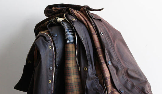 【VINTAGE】Vintage Barbour 『BEAUFORT』 ”Reproof Brown"を掲載いたしました。