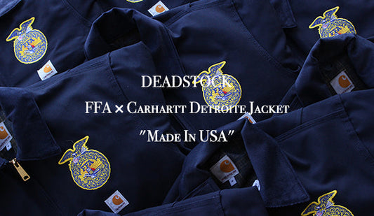 【DEADSTOCK】FFA × Carhartt Detroite Jacket “Made In USA”こちらも少量ですが再入荷です。
