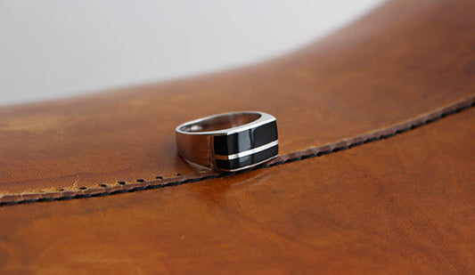 【VINTAGE】Vintege Onyx Ring.お問い合わせの多かったヴィンテージリングを掲載いたしました。