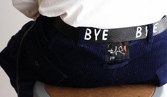 【Willow Pants / ウィロー パンツ】『Bye Bye Belt』も明日より同時リリースとなります。