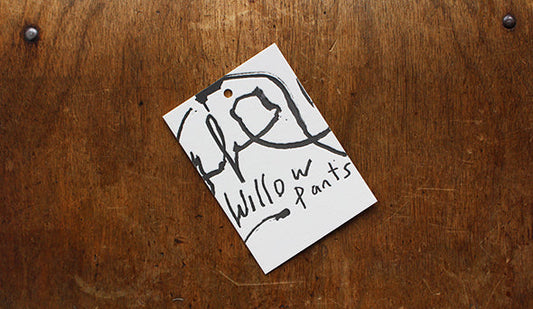 ずっと楽しみにしておりました新ブランド【Willow Pants / ウィロー パンツ】が今週末に登場です。