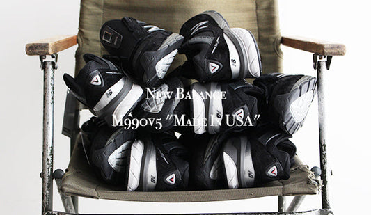 楽しみにしていた【New Balance / ニューバランス】M990v5 "Made In USA"が届きました。