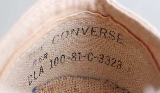 【DEADSTOCK】80s US Army Converse "Made In USA"本日もオンラインショップに掲載いたしました。ラストストックです。