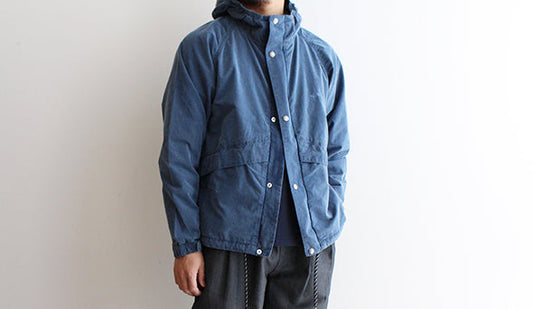 【THE NORTH FACE PURPLE LABEL / ザ ノースフェイス パープルレーベル】Indigo Mountain Wind Park.爽やかな春アウターが入荷です。