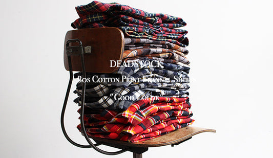 【DEADSTOCK】80s Cotton Print Flannel Shirts "Good Color" 嬉しいアイテムがまとめて入荷です。