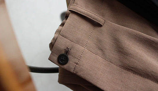 【STILL BY HAND】からもGWに向けた心地の良いパンツが入荷しております。