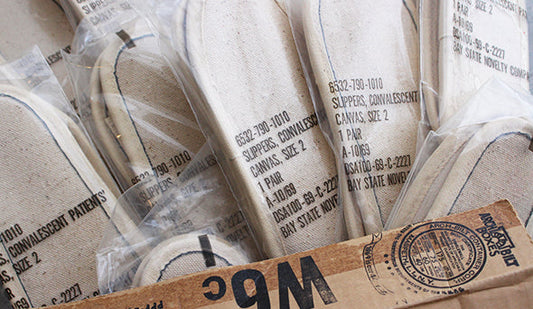 【DEADSTOCK】60s US.Military Hospital Slippers.久々に見つけました。お好きな方は是非。