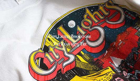 【City Lights Bookstore】 Pat Ryan 1975 Tee .夏に着たくなる70sなTシャツ。